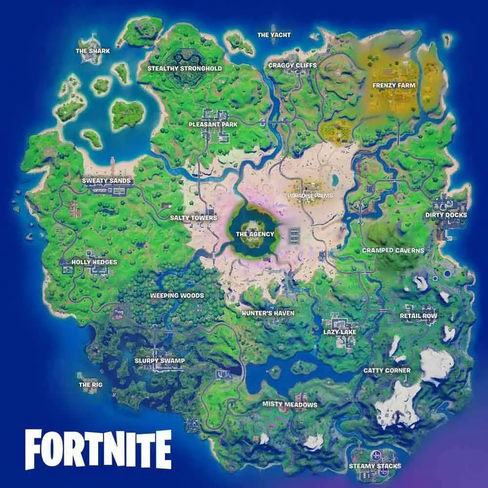 Best Places to Land in Fortnite