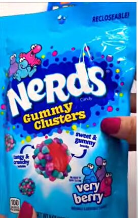 nerds gummy clusters cancer
